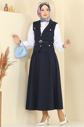 moda selvim Combined 1053MP806 Navy Blue - Thumbnail