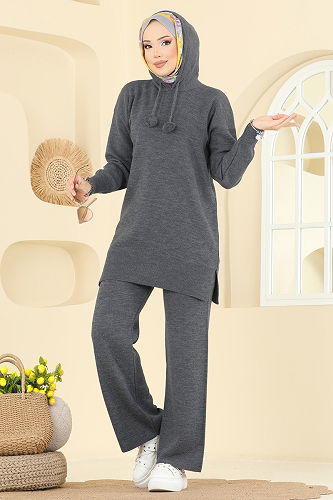 moda selvim Combined 1079BRZ597 Anthracite - Thumbnail