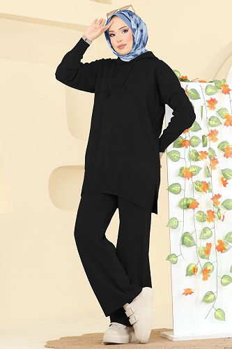 moda selvim Combined 1079BRZ597 Black - Thumbnail