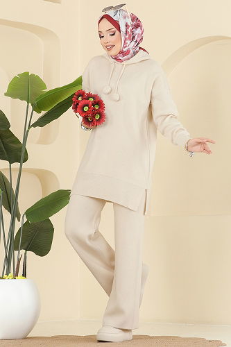 moda selvim Combined 1079BRZ597 Stone - Thumbnail