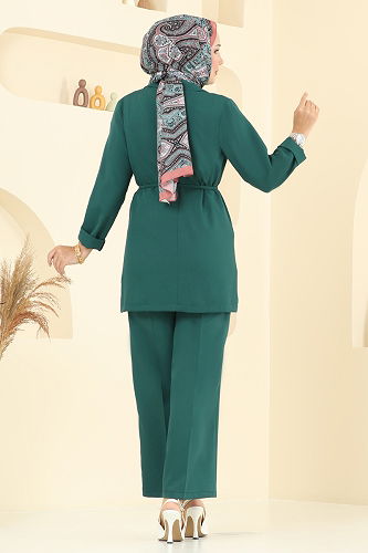 moda selvim طقم زيتي 1098MP806 - Thumbnail