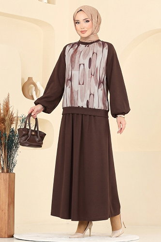 moda selvim Combined 109NZRK1200 Brown - Thumbnail
