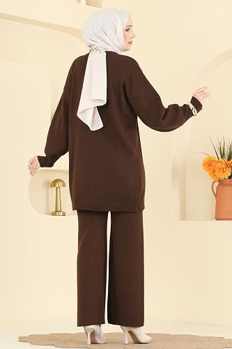 moda selvim Combined 1101MT581 Brown - Thumbnail