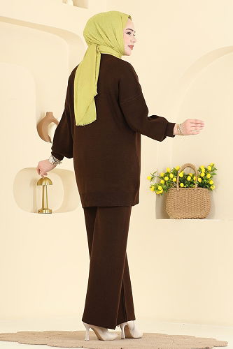 moda selvim Combined 1101MT581 Brown - Thumbnail