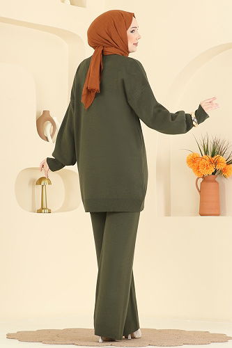 moda selvim Combined 1101MT581 Khaki - Thumbnail