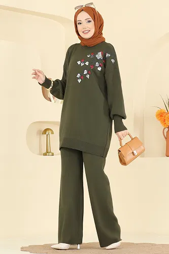 moda selvim Combined 1101MT581 Khaki - Thumbnail