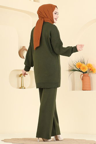 moda selvim Combined 1101MT581 Khaki - Thumbnail