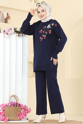 moda selvim Combined 1101MT581 Navy Blue - Thumbnail