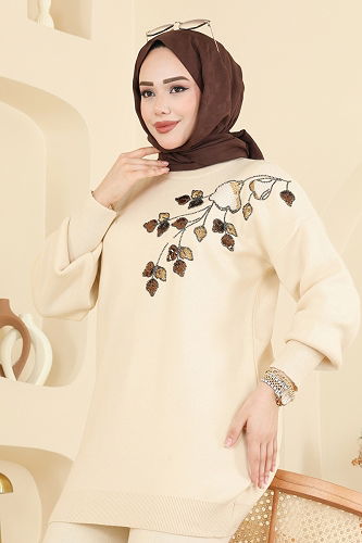 moda selvim Combined 1101MT581 Stone - Thumbnail