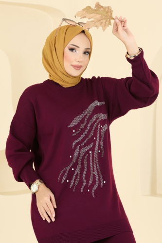 M.T. - Combined 1106MT581 Burgundy