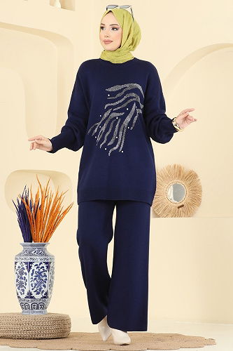 moda selvim Combined 1106MT581 Navy Blue - Thumbnail