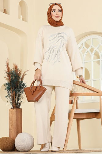 moda selvim Combined 1106MT581 Stone - Thumbnail