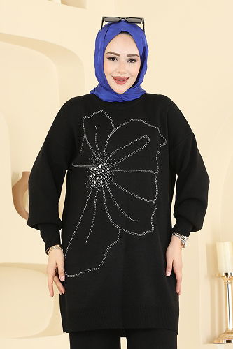 moda selvim Combined 1108MT581 Black - Thumbnail