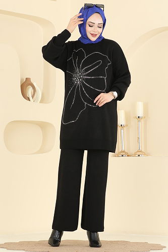 moda selvim Combined 1108MT581 Black - Thumbnail