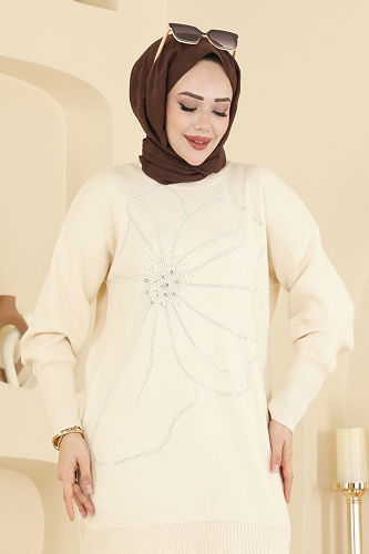 moda selvim طقم بيج 1108MT581 - Thumbnail