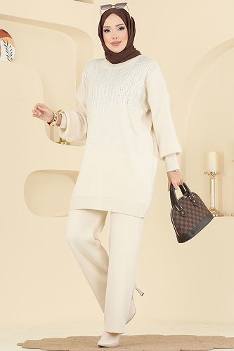 moda selvim Combined 1109MT581 Stone - Thumbnail