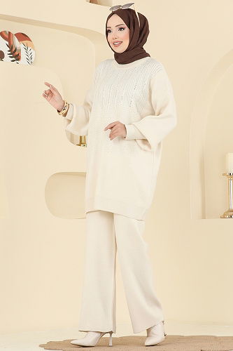 moda selvim Combined 1109MT581 Stone - Thumbnail