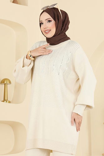 moda selvim Combined 1109MT581 Stone - Thumbnail