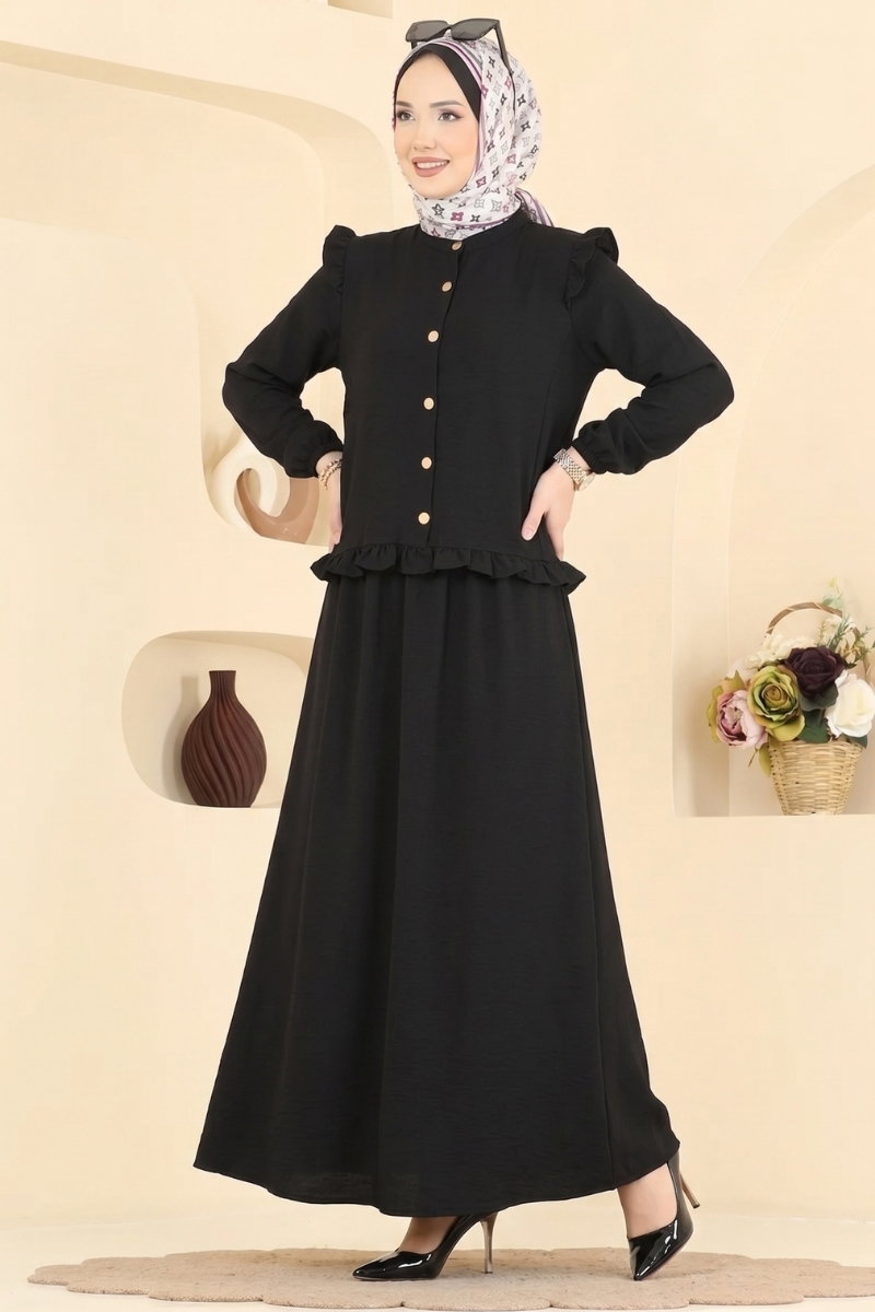 Combined 113NZRK1200 Black - Moda Selvim