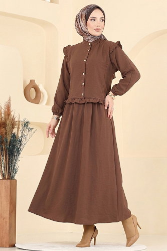 moda selvim Combined 113NZRK1200 Brown - Thumbnail