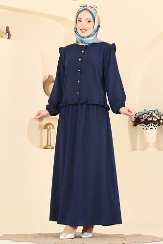 moda selvim Combined 113NZRK1200 Navy Blue - Thumbnail