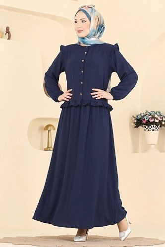moda selvim Combined 113NZRK1200 Navy Blue - Thumbnail