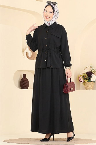 moda selvim Combined 114NZRK1200 Black - Thumbnail