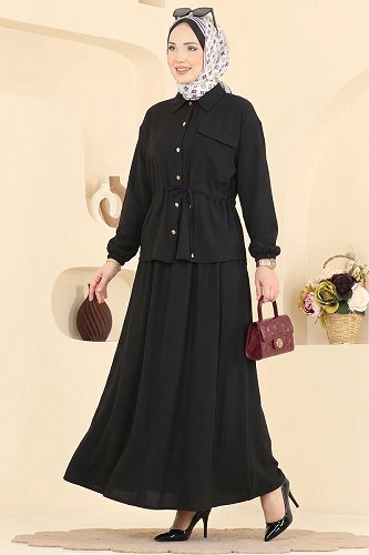 moda selvim Combined 114NZRK1200 Black - Thumbnail