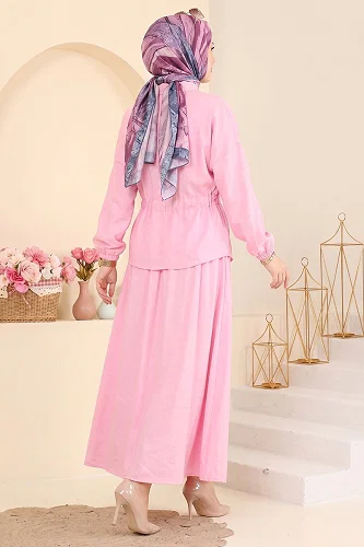 moda selvim Combined 114NZRK1200 Pink - Thumbnail