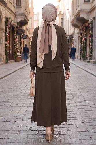 moda selvim Combined 115NZRK1200 Brown - Thumbnail