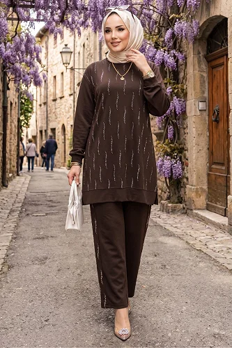 moda selvim Combined 116NZRK1200 Brown - Thumbnail