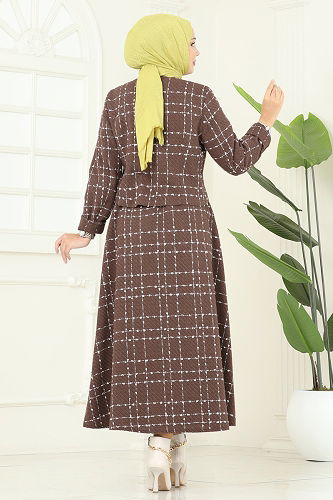 moda selvim Combined 1180S324 Brown - Thumbnail