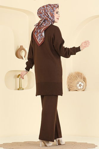 moda selvim Combined 1209MT581 Brown - Thumbnail