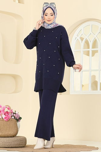 moda selvim Combined 1209MT581 Navy Blue - Thumbnail