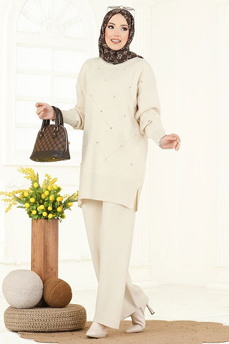 moda selvim Combined 1209MT581 Stone - Thumbnail