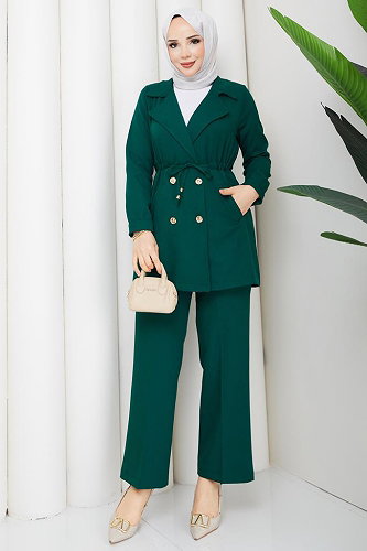 moda selvim Combined 1233MP806 Emerald - Thumbnail