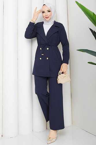 moda selvim Combined 1233MP806 Navy Blue - Thumbnail