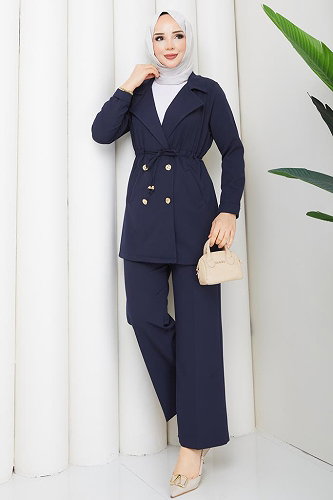 moda selvim Combined 1233MP806 Navy Blue - Thumbnail