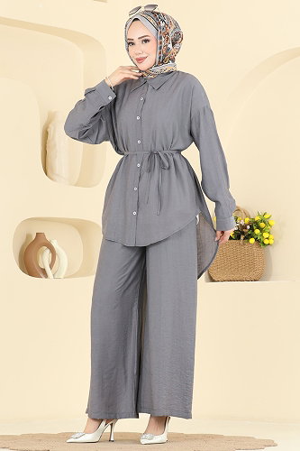 moda selvim Combined 123NZRK1200 Gray - Thumbnail