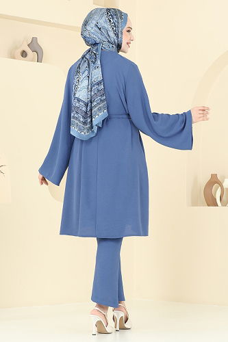 moda selvim Combined 1252BM387 Indigo - Thumbnail