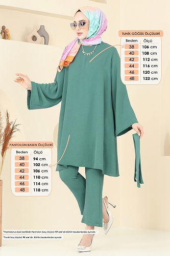 moda selvim Combined 1252BM387 Mint - Thumbnail