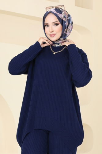 moda selvim Combined 12539KL398 Navy Blue - Thumbnail