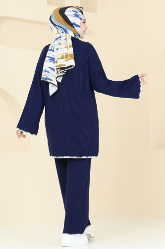 moda selvim Combined 12540KL398 Navy Blue - Thumbnail