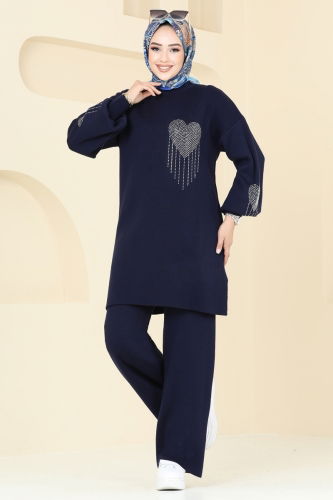 moda selvim Combined 12545KL398 Navy Blue - Thumbnail