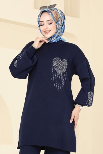 moda selvim Combined 12545KL398 Navy Blue - Thumbnail