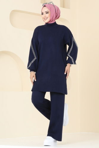 moda selvim Combined 12549KL398 Navy Blue - Thumbnail