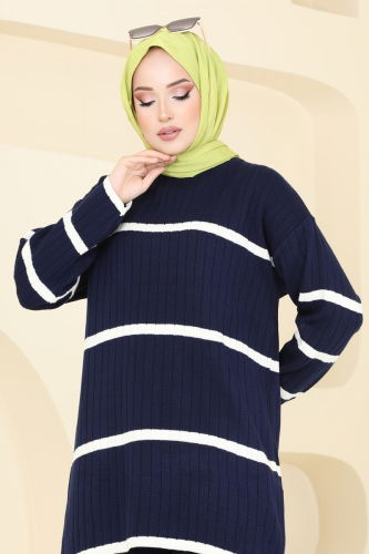 moda selvim Combined 12560KL398 Navy Blue - Thumbnail