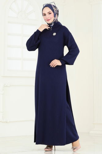 moda selvim Combined 12563KL398 Navy Blue - Thumbnail