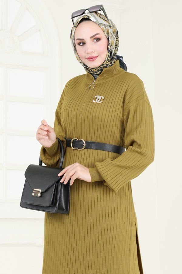 Combined 12563KL398 Oil Green - 4