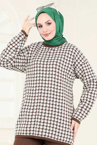 moda selvim Combined 12568KL398 Brown - Thumbnail